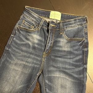 Judith March high rise skinny jeans, size 26